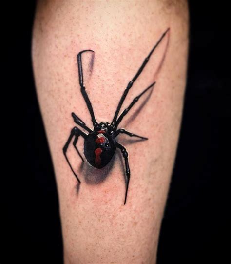 3D Black Widow Spider