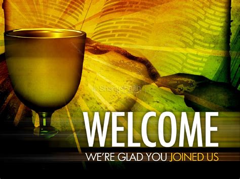 Communion Church PowerPoint Template | Clover Media