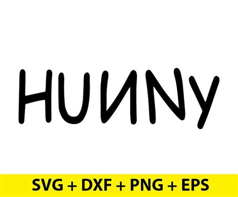 Hunny Svg, Honey Svg, Hunny Clipart, Hunny Shirt Design, Winnie the Pooh Svg, Digital Download ...