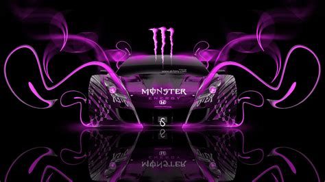 Pink Monster Energy Wallpaper