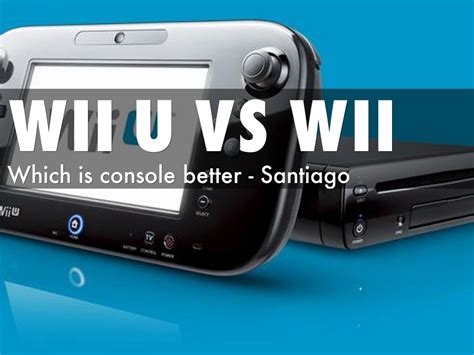 WII u vs wii by sv4327