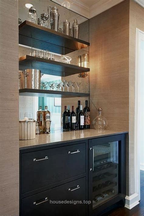 20+ Cozy Home Bar Designs Ideas To Make You Cozy in 2020 | Modern home bar, Home bar decor, Home ...