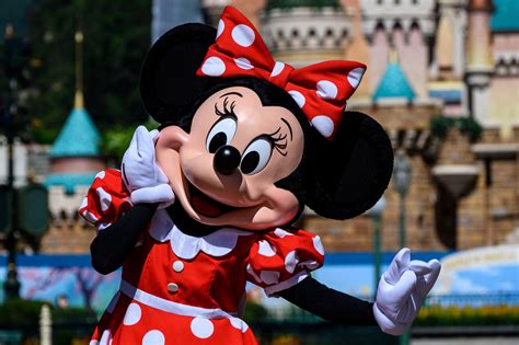 bicapa restante acerca de minnie mouse en disneyland vena reaccionar ...