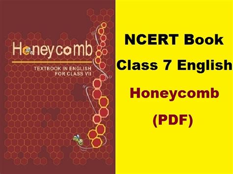 NCERT Class 7 English Honeycomb Textbook PDF| Download for 2021-22