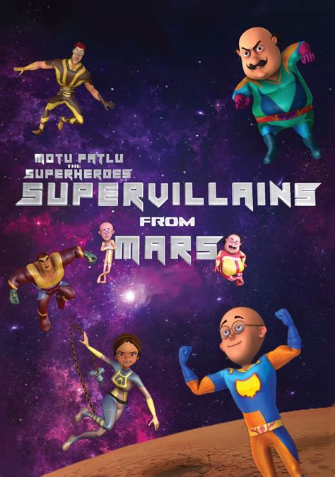 Motu Patlu the Superheroes – Super Villains from Mars