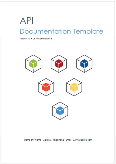 REST/Web API Documentation Template (MS Word) - Technical Writing Tips