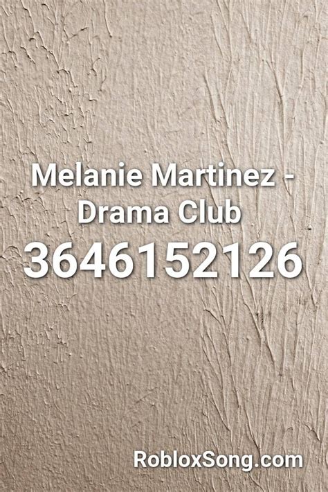 Roblox Id Codes For Melanie Martinez