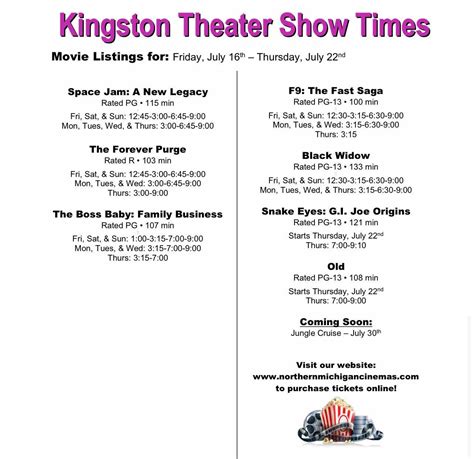 New movies! 🍿🍿 - Kingston Theater | Facebook