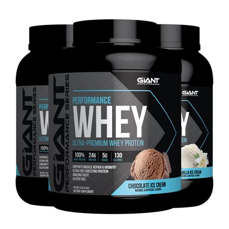 Whey Protein 2LB - Giant Performance Series