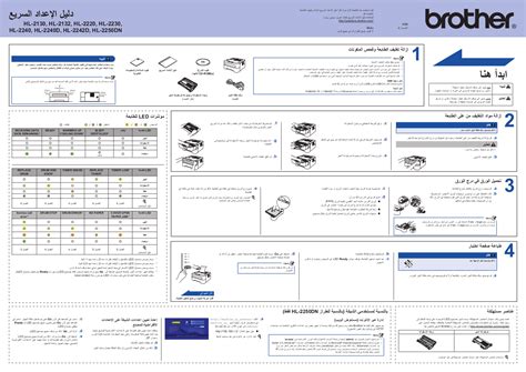 Brother HL-2130, HL-2132, HL-2210, HL-2230, HL-2240 Setup Guide