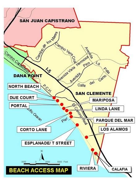 San Clemente State Beach Camping Reviews Travel Guide | Beach Map