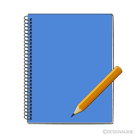 Notebook And Pencil Clip Art