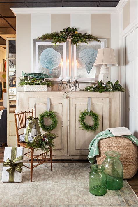 Beautiful Coastal decorating for the Holidays Cape Cod Life nov-dec 2014 | Seaside decor ...