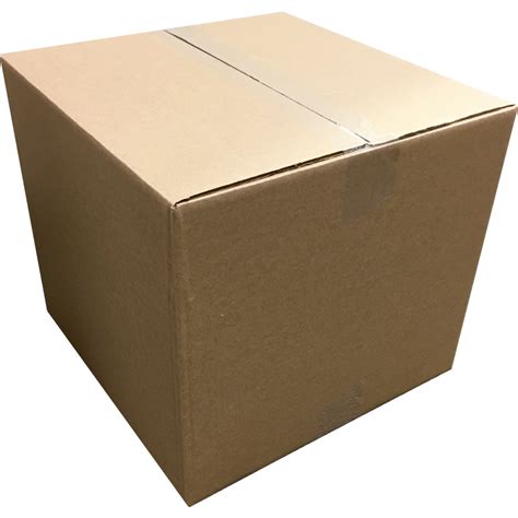 SHIPPING CARTONS 18x18x16 15/PKG CORRUGATED KRAFT Monk Office