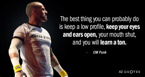 TOP 25 QUOTES BY CM PUNK (of 159) | A-Z Quotes