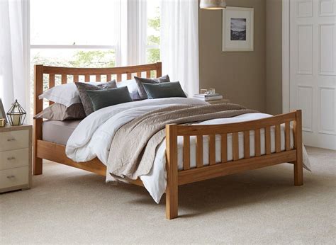 Sherwood Dark Wooden Bed Frame 5’0 King BROWN | Bed Sava