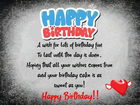 Funny Birthday Poems For Him - Kids Birthday Party