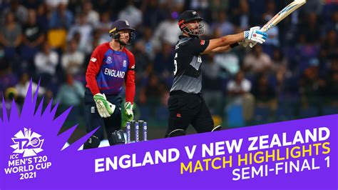 Match highlights | ENG v NZ | Semi-final 1 | ICC Men’s T20 World Cup ...