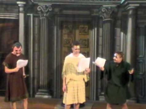 Plautus Pseudolus Staged Reading - YouTube