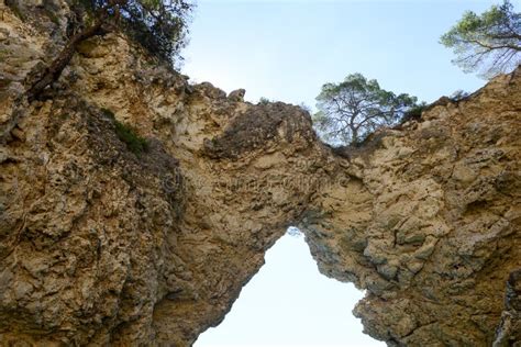 Cave on the Coast of Gargano National Park on Puglia Stock Photo - Image of copy, cave: 75084372