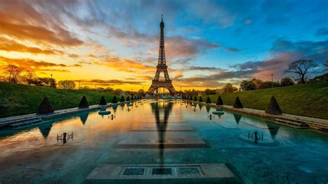 Paris Sunset Wallpapers - Top Free Paris Sunset Backgrounds ...