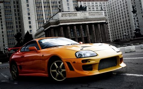 Orange Toyota Supra 23729 1920x1200 px ~ HDWallSource.com | Toyota supra, Toyota, Autos