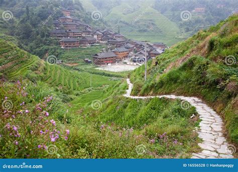 China Rural Landscape Royalty Free Stock Photos - Image: 16556528