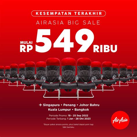 THE AIRASIA BIG SALE Hadir Kembali dengan Harga Spesial dan 5 Juta ...