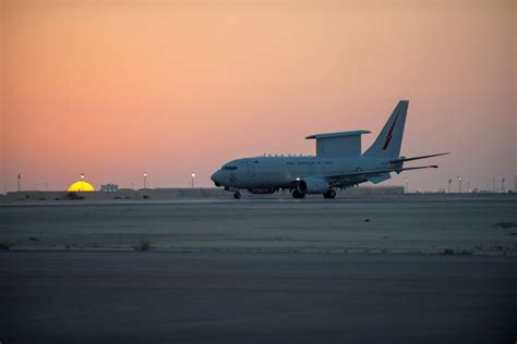 E-7A Wedgetail Airborne Early Warning and Control aircraft returns home to Australia - Second ...