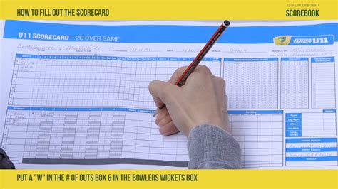 Sample cricket scoring sheet - ascsebytes