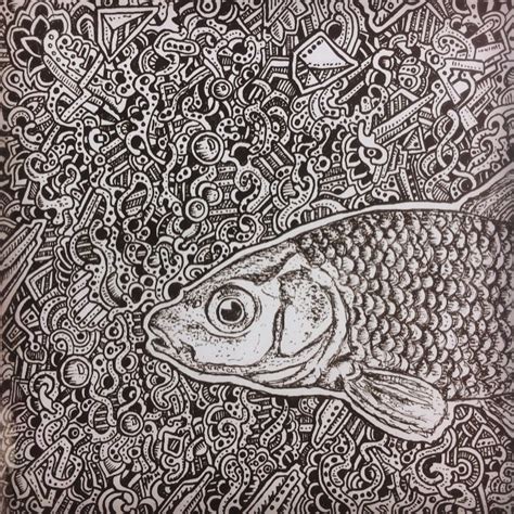 abstract fish drawing by NikitaGrabovskiy on DeviantArt