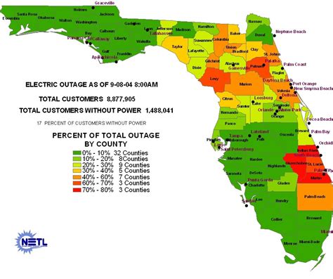 Power Outage Map In Florida - Osiris New Dawn Map