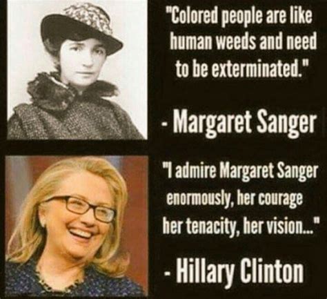 Hillary Clinton / Margaret Sanger | Hank Fox