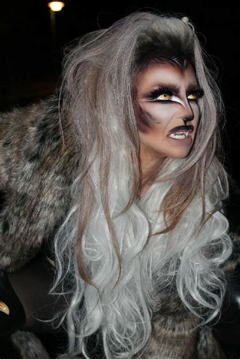 Werewolf makeup Halloween