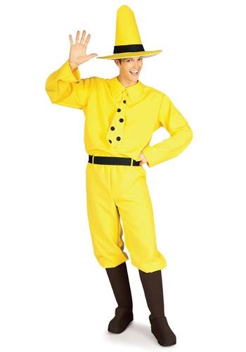 Man in the Yellow Hat Costume