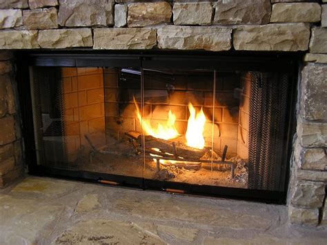 Fireplace Glass Doors Vs Fireplace Screens, 60% OFF