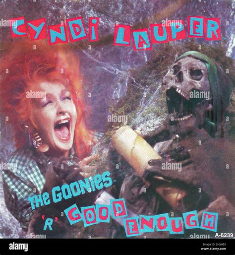 Vintage single record cover - Lauper, Cyndi - The Goonies R Good Enough ...