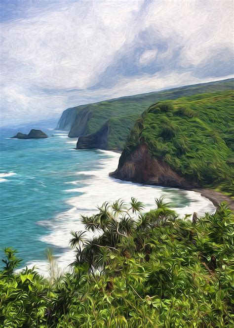 Pololu Valley Beach Photograph by Dan Sabin - Pixels