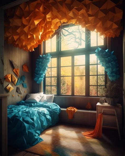 Origami Bedroom