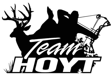 Team Hoyt Archery & Deer Hunting Logo Decal Sticker