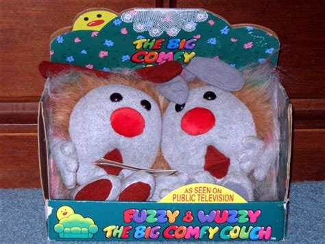 THE BIG COMFY COUCH 1997 DUST BUNNIES Fuzzy & Wuzzy | #93840073