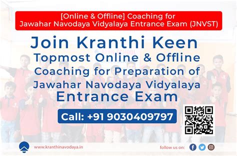 [Online & Offline] Jawahar Navodaya Vidyalaya Entrance Exam Coaching ...