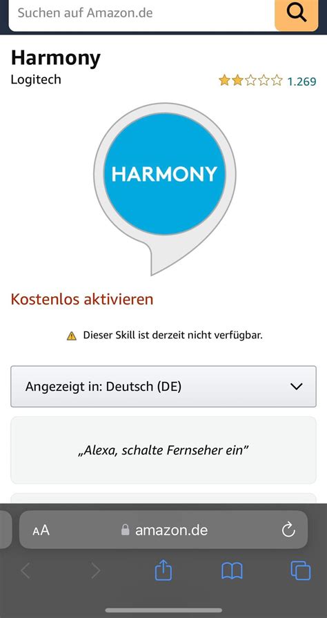 Logitech Harmony Alexa skill weg? (Computer, Amazon, Sound)