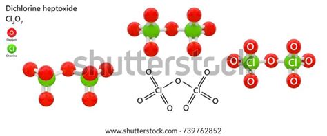 Dichlorine Heptoxide Chemical Compound Formula Cl2o7 Stock Illustration 739762852 | Shutterstock