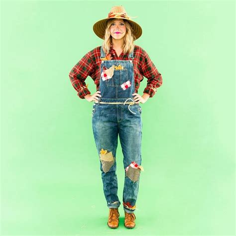 DIY This Last Minute Scarecrow Costume With Pieces from Your Own Closet ...