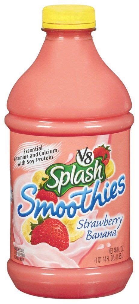 V8 Splash Smoothies Strawberry Banana as low as $1.66! Strawberry ...