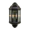 Acclaim Lighting 2-Light 14-in H Black Coral Outdoor Wall Light in the ...