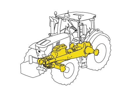 Exploring the Structure: Diagram of John Deere 3320 Tractor Parts