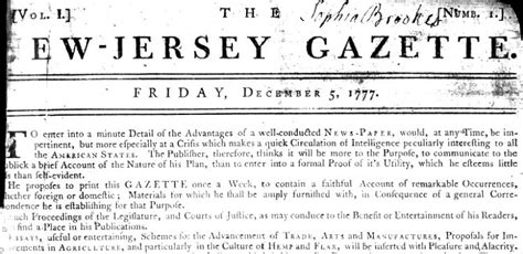 New Jersey History Timeline - December - NewJerseyAlmanac.com