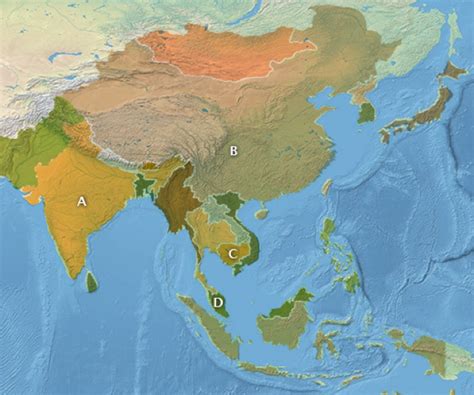 Study the map below. In which region did both Hinduism and Buddhism begin - brainly.com